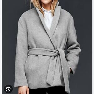 NEW with tags GAP belted tie coat